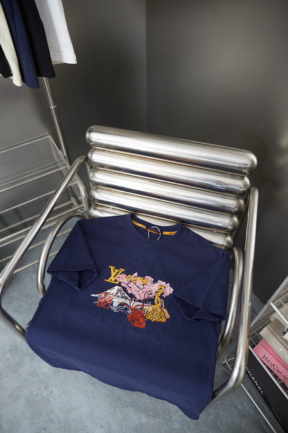Louis Vuitton Landscape Embroidery T-Shirt – 26SS