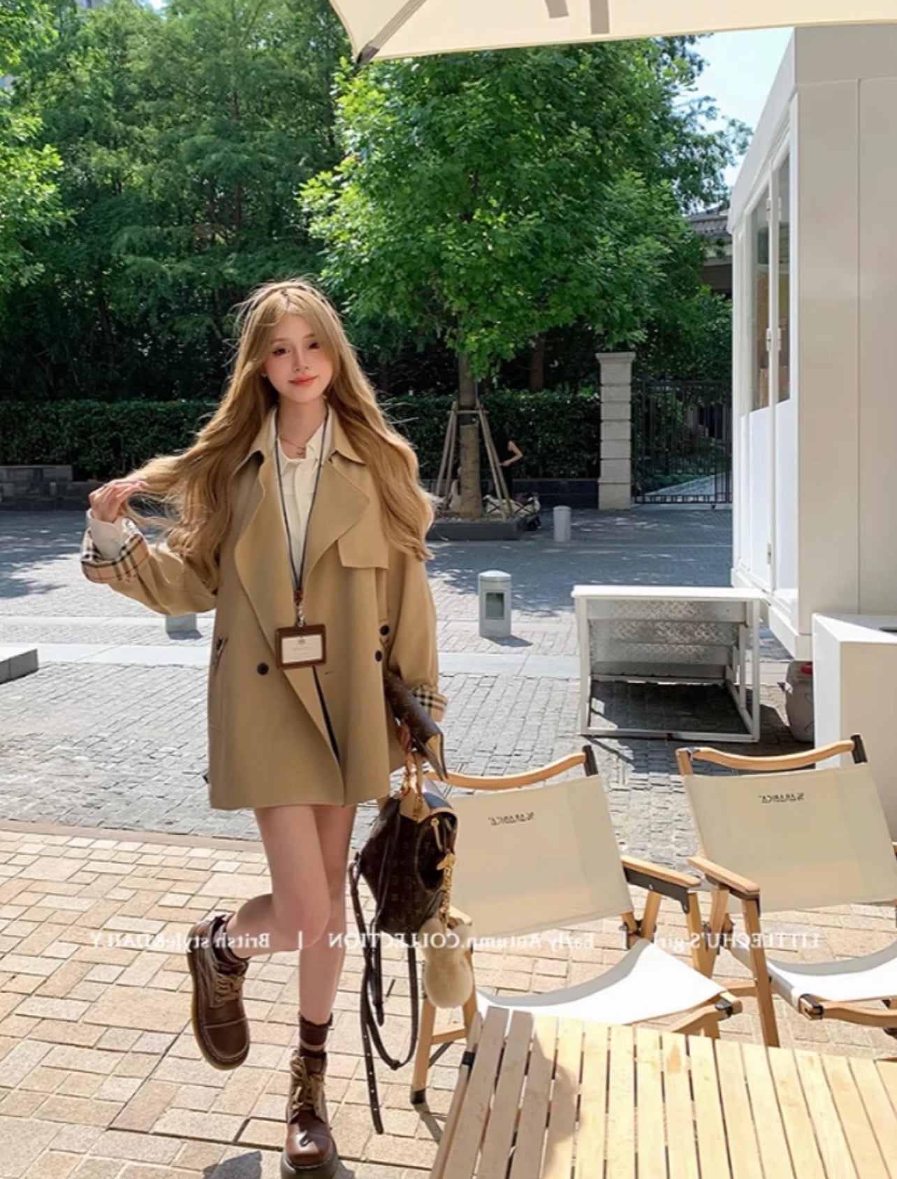 Burberry Short Trench Coat
