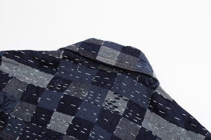 Louis Vuitton Workwear Denim Belted Jacket – 25SS