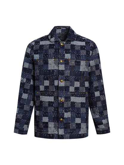Louis Vuitton Workwear Denim Belted Jacket – 25SS