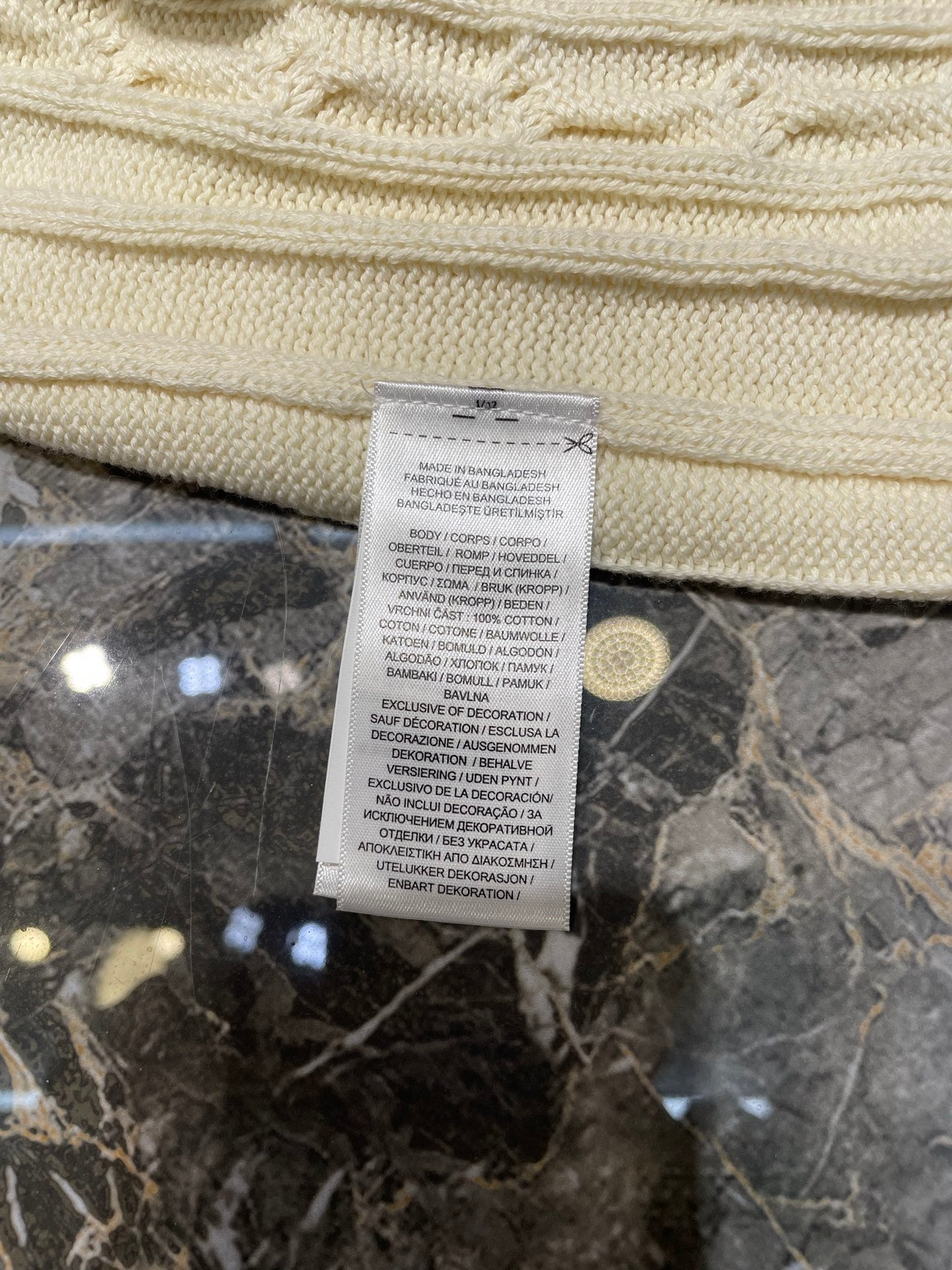Ralph Lauren Cable Knit Half-Zip Sweater