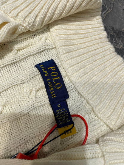 Ralph Lauren Cable Knit Half-Zip Sweater