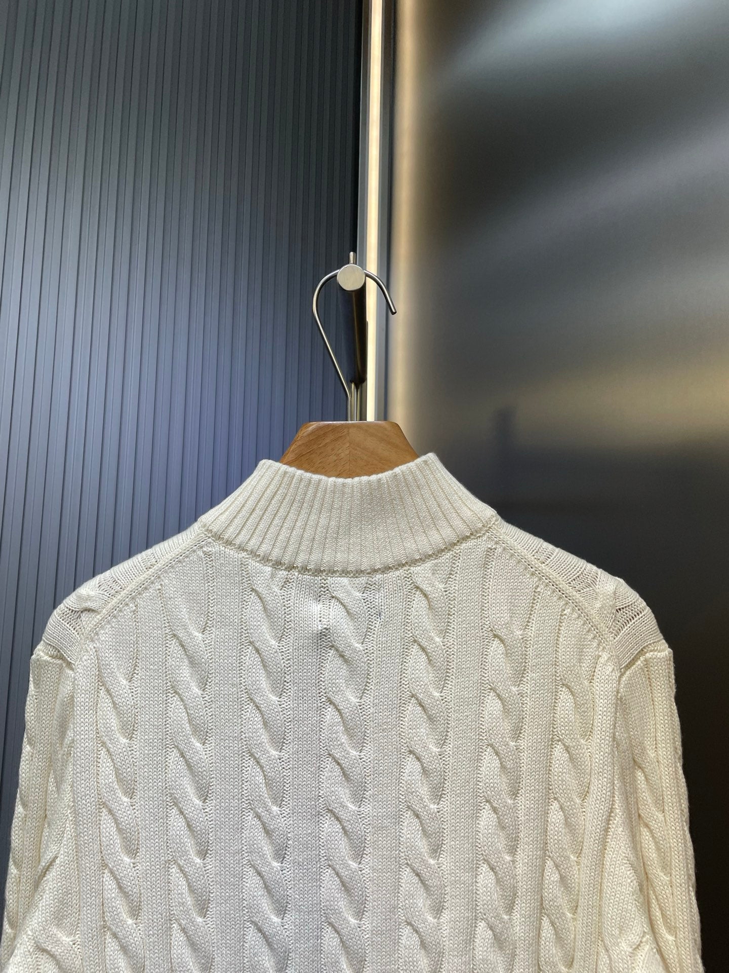 Ralph Lauren Cable Knit Half-Zip Sweater