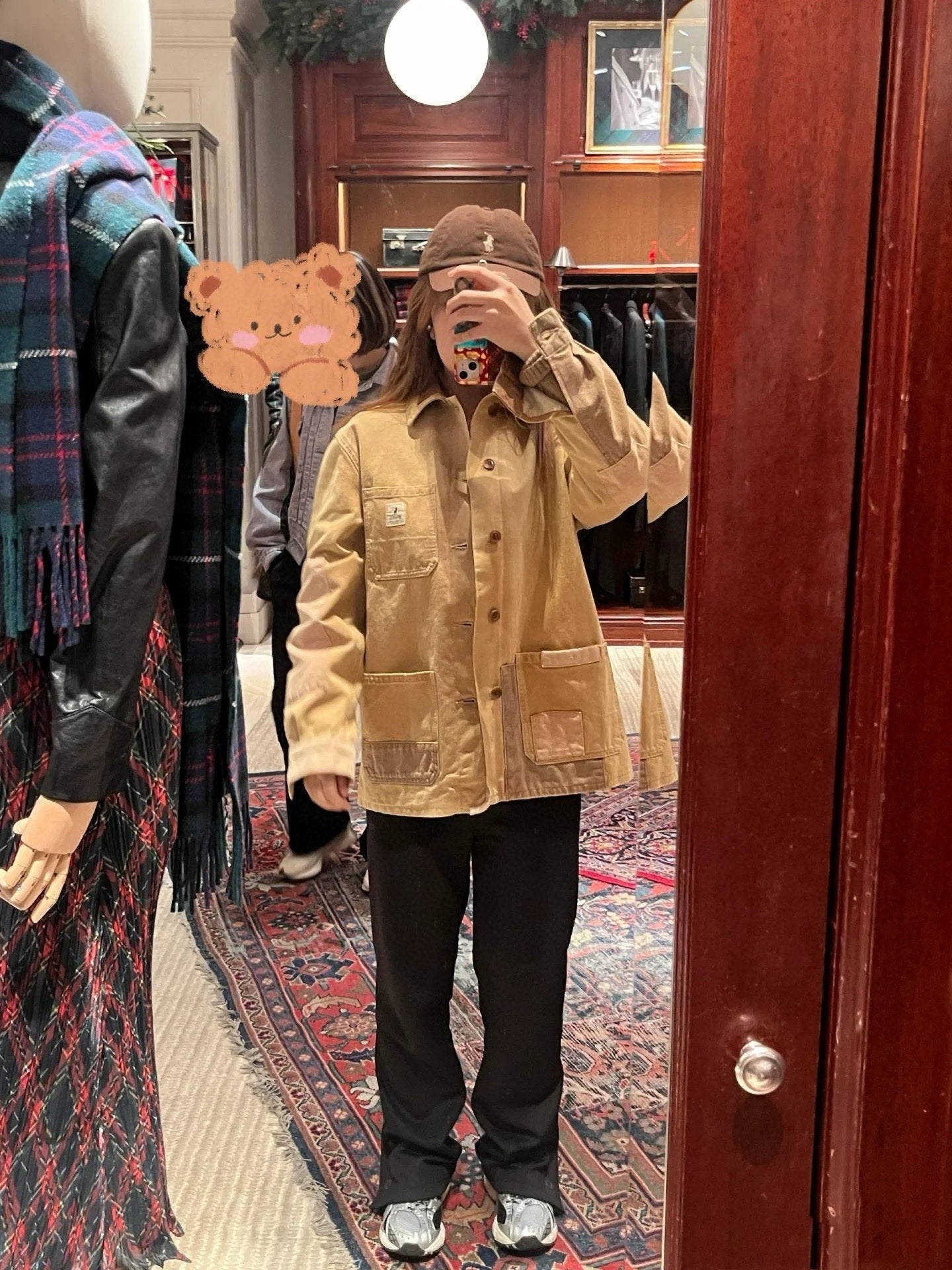 Ralph Lauren Barn Washed Distressed Jacket – 2025 Spring New