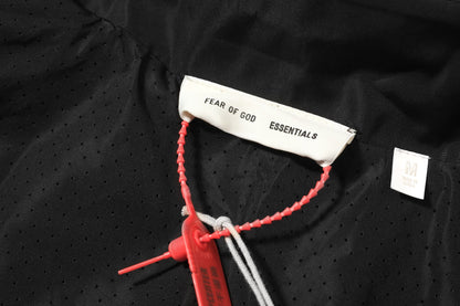 Fear of God ESSENTIALS Logo Half-Zip Windbreaker