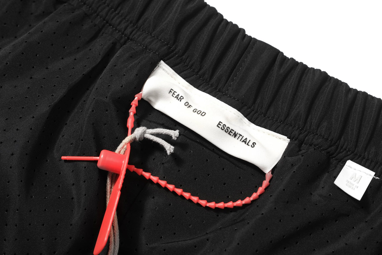 Fear of God ESSENTIALS Letter Logo Woven Shorts