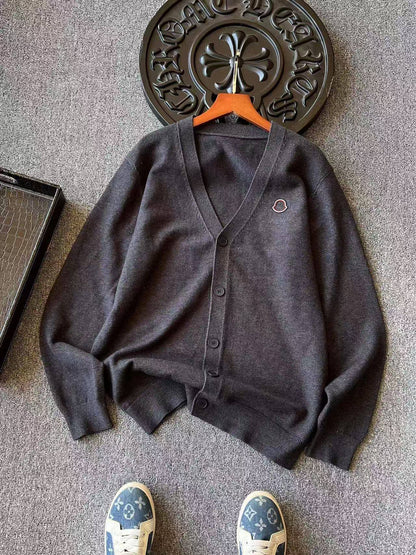 Moncler Merino Wool Knitted Cardigan