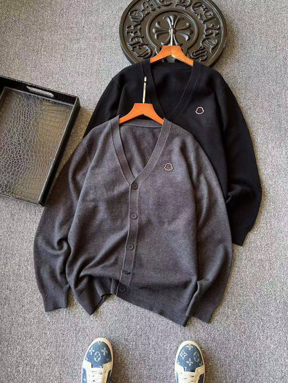 Moncler Merino Wool Knitted Cardigan