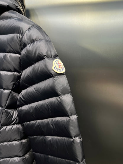 Moncler Waist-Cinching Hooded Down Jacket – Autumn/Winter Collection