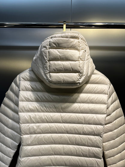 Moncler Waist-Cinching Hooded Down Jacket – Autumn/Winter Collection
