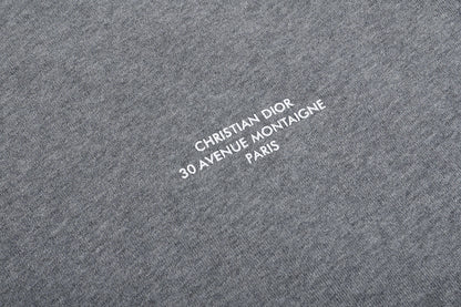 Dior Montaigne Slogan Print Crewneck Sweatshirt – 2025 Winter Collection