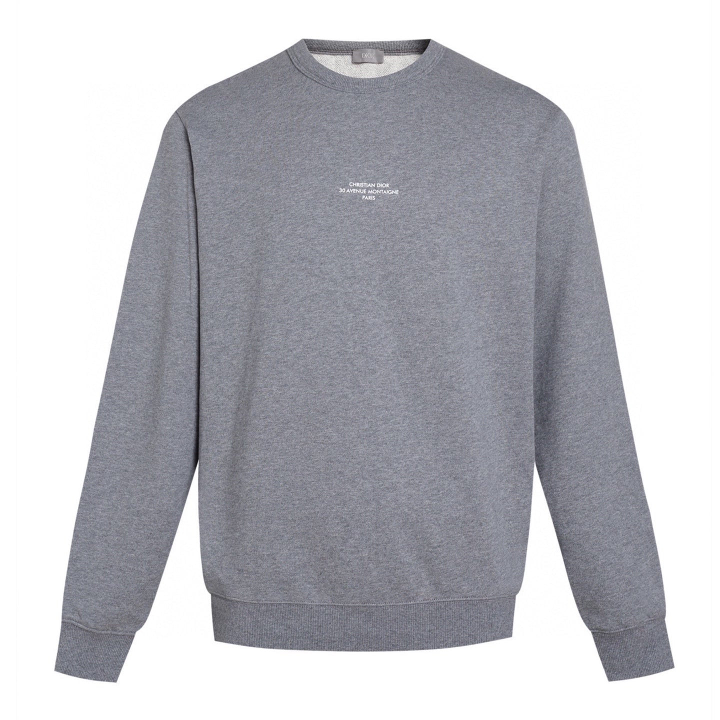 Dior Montaigne Slogan Print Crewneck Sweatshirt – 2025 Winter Collection