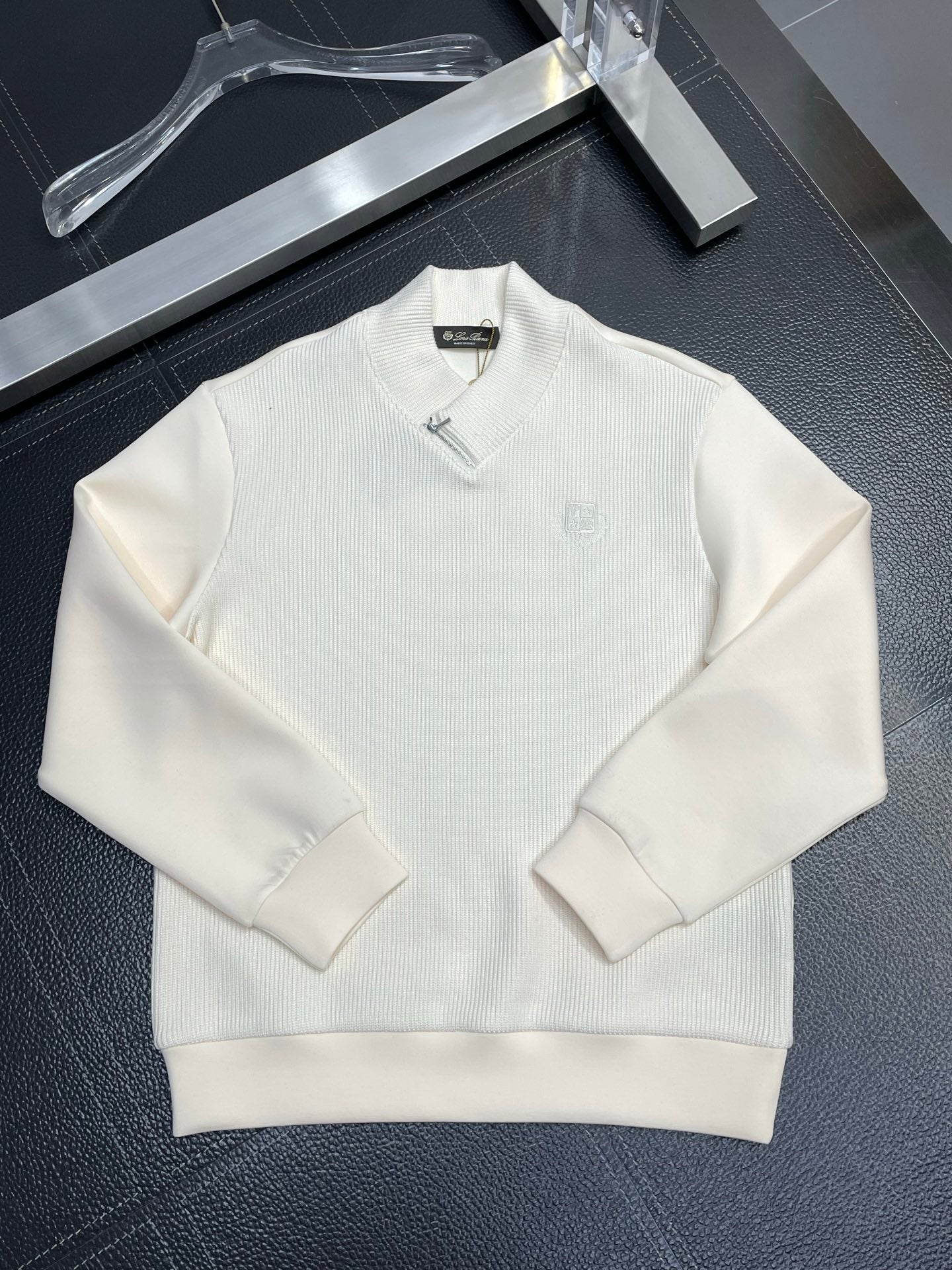 Loro Piana Men's Casual Knitted Sweatshirt