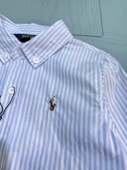 Ralph Lauren Polo Kids Embroidered Shirt – 2025SS – Kids Collection