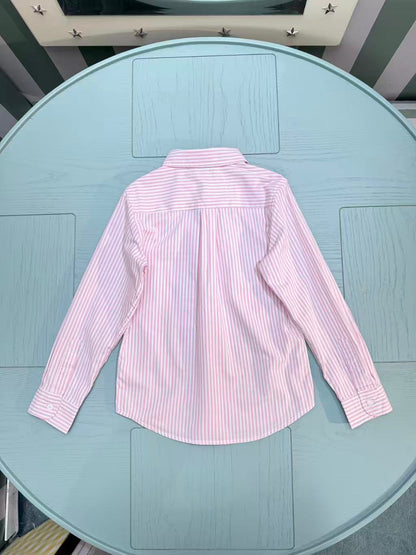 Ralph Lauren Polo Kids Embroidered Shirt – 2025SS – Kids Collection