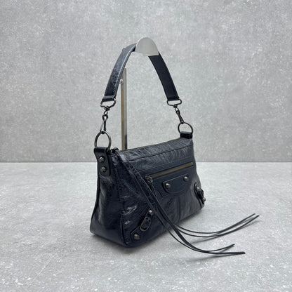 Balenciaga Le City Moto Hobo Bag – 25FW