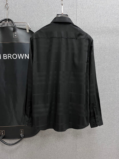 Burberry Men's Casual Long Sleeve Shirt – Autumn/Winter Collection