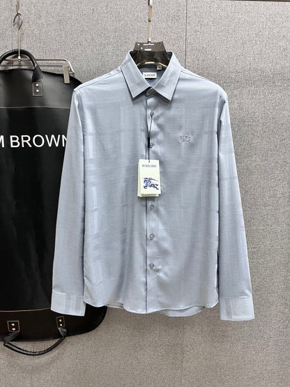 Burberry Men's Casual Long Sleeve Shirt – Autumn/Winter Collection