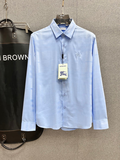 Burberry Men's Casual Long Sleeve Shirt – Autumn/Winter Collection