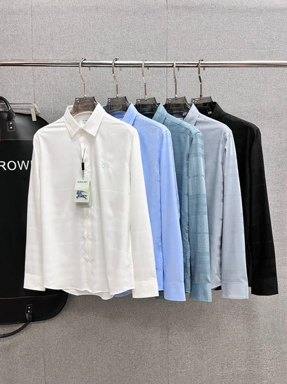 Burberry Men's Casual Long Sleeve Shirt – Autumn/Winter Collection