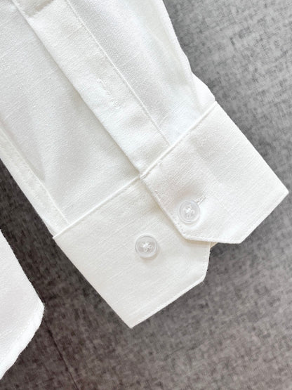 Loro Piana Men's Casual Long Sleeve Shirt – Autumn/Winter Collection