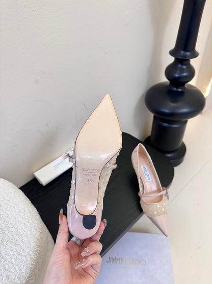 Jimmy Choo Patent Leather Pumps – 2025FW