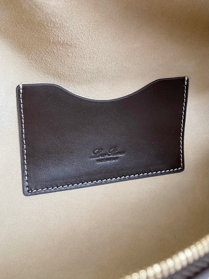 Loro Piana L23 Flat Grain Shoulder Bag