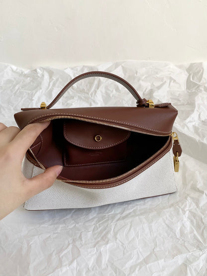 Loro Piana L23 Canvas Handbag