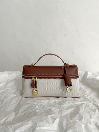 Loro Piana L23 Canvas Handbag