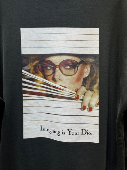 Dior Heritage Portrait Print Crewneck Sweatshirt
