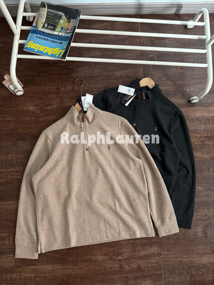 Ralph Lauren Half-Zip Embroidered Sweatshirt