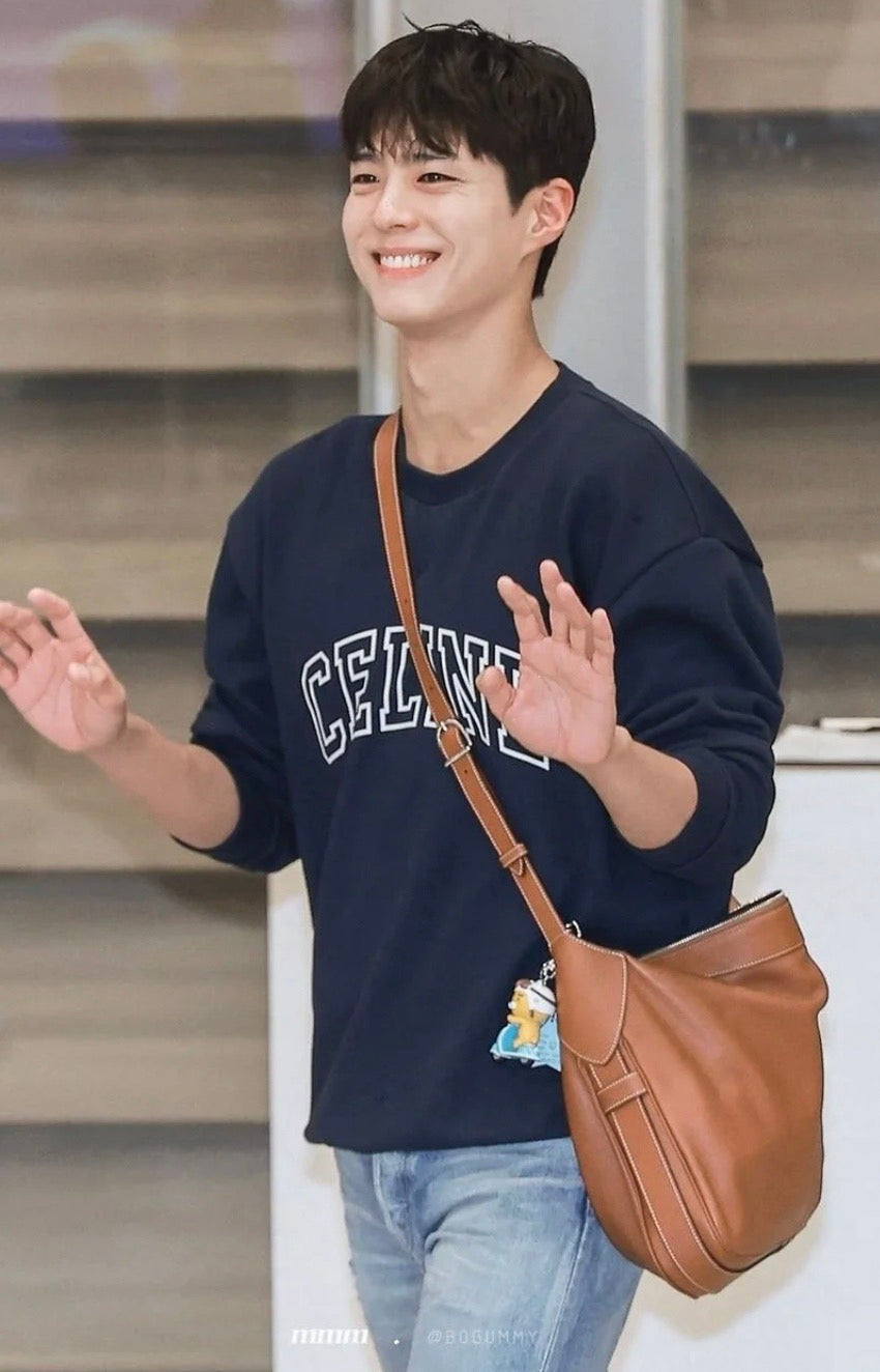 Celine Flocked Letter Pullover Sweatshirt – 2025FW