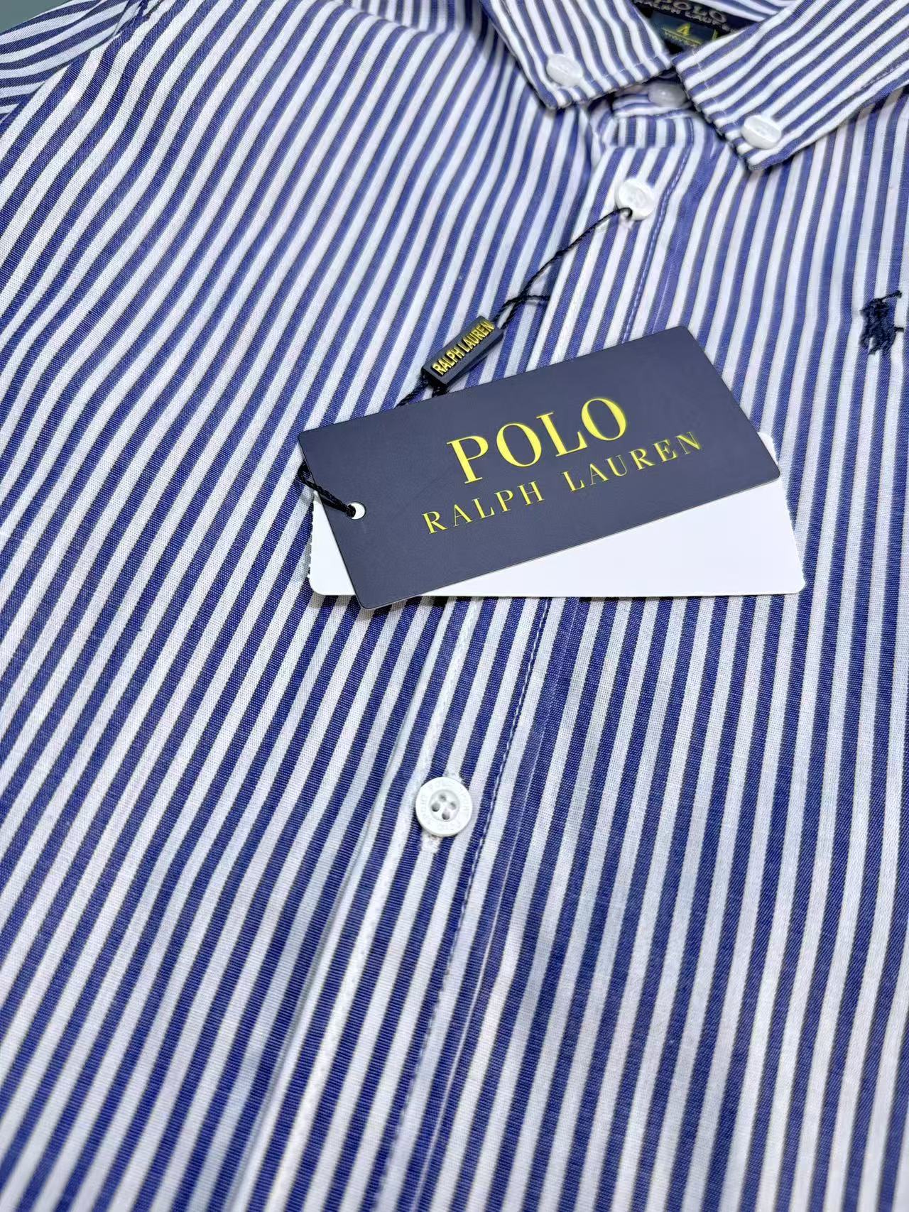 Ralph Lauren Polo Kids Embroidered Shirt – 2025SS – Kids Collection