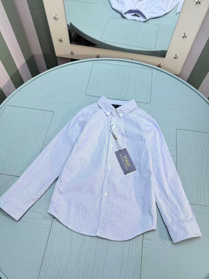 Ralph Lauren Polo Kids Embroidered Shirt – 2025SS – Kids Collection