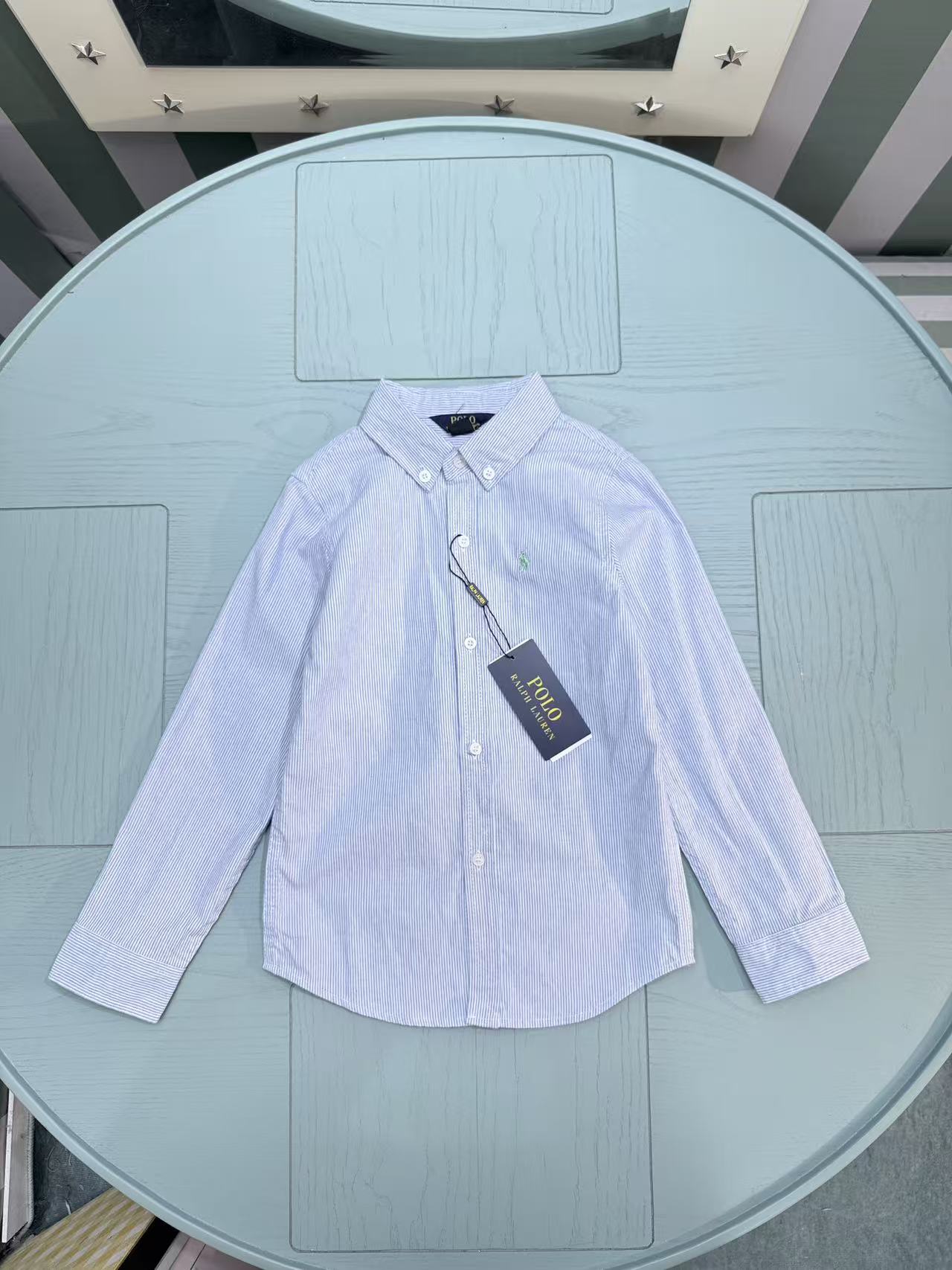 Ralph Lauren Polo Kids Embroidered Shirt – 2025SS – Kids Collection