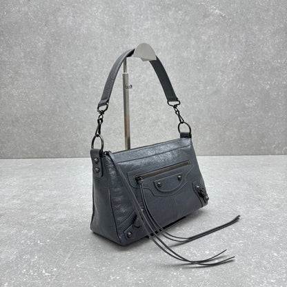 Balenciaga Le City Moto Hobo Bag – 25FW