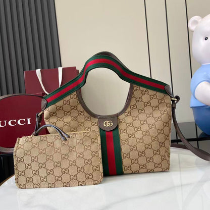 Gucci Giglio Small GG Canvas Tote Bag – 2026 Early Spring Collection