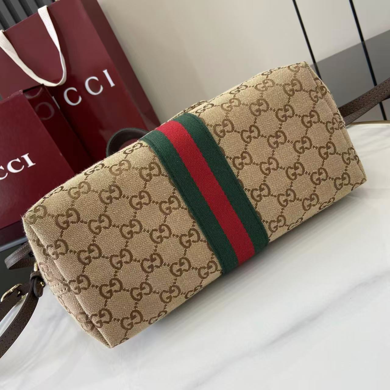 Gucci Giglio Small GG Canvas Tote Bag – 2026 Early Spring Collection