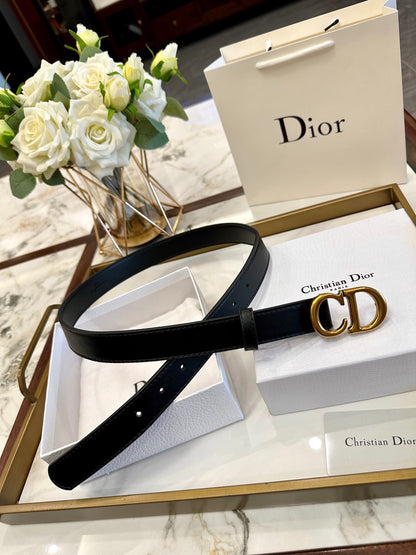 Dior Classic Leather Belt – 3.0cm