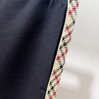Burberry Equestrian Logo Custom Fabric Sweatpants