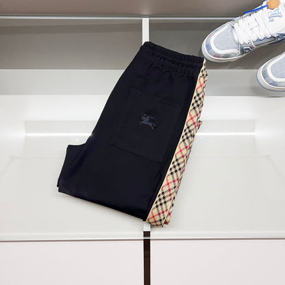 Burberry Equestrian Logo Custom Fabric Sweatpants