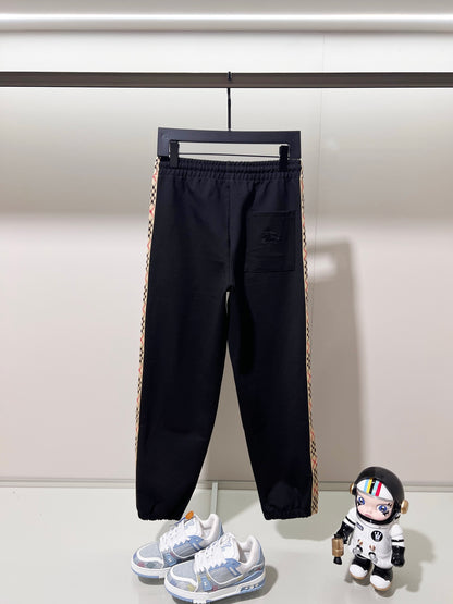 Burberry Equestrian Logo Custom Fabric Sweatpants