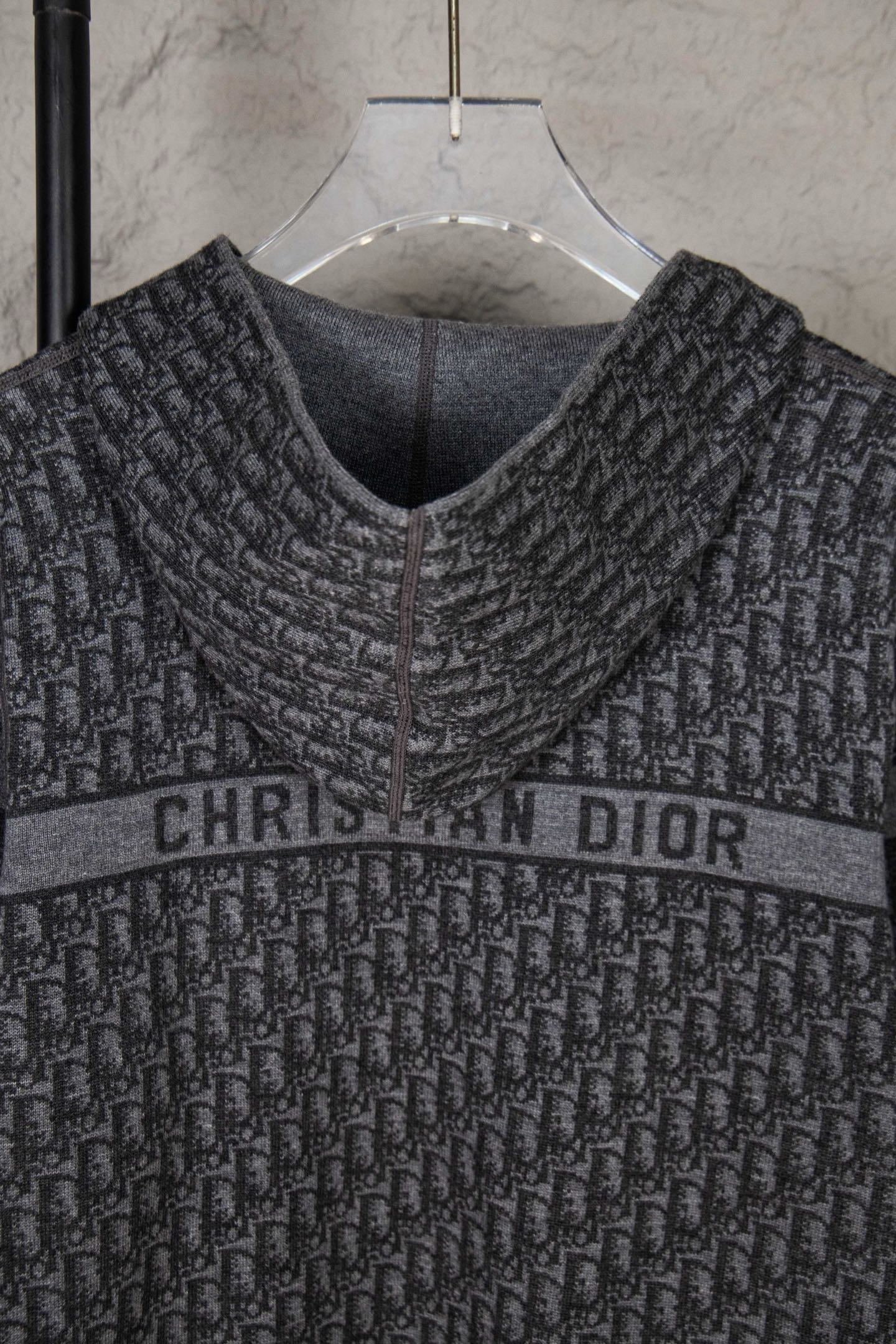 Dior Monogram Jacquard Zipper Cardigan – 24SS