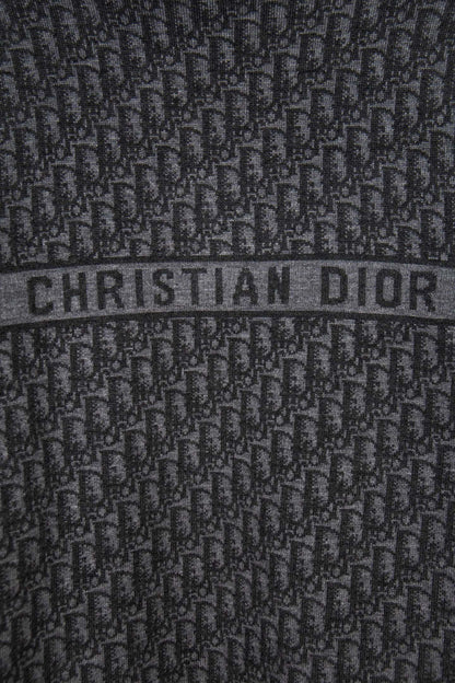Dior Monogram Jacquard Zipper Cardigan – 24SS