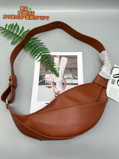 Polène Minimalist French Elegant Shoulder Bag – New Collection