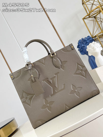 Louis Vuitton OnTheGo Medium Monogram Empreinte Tote