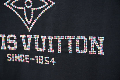 Louis Vuitton Embroidered Hollow LV Letter T-Shirt – 2026SS