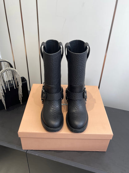 Miu Miu Platform Ankle Boots – 25FW