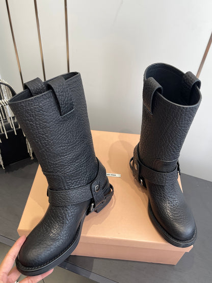 Miu Miu Platform Ankle Boots – 25FW