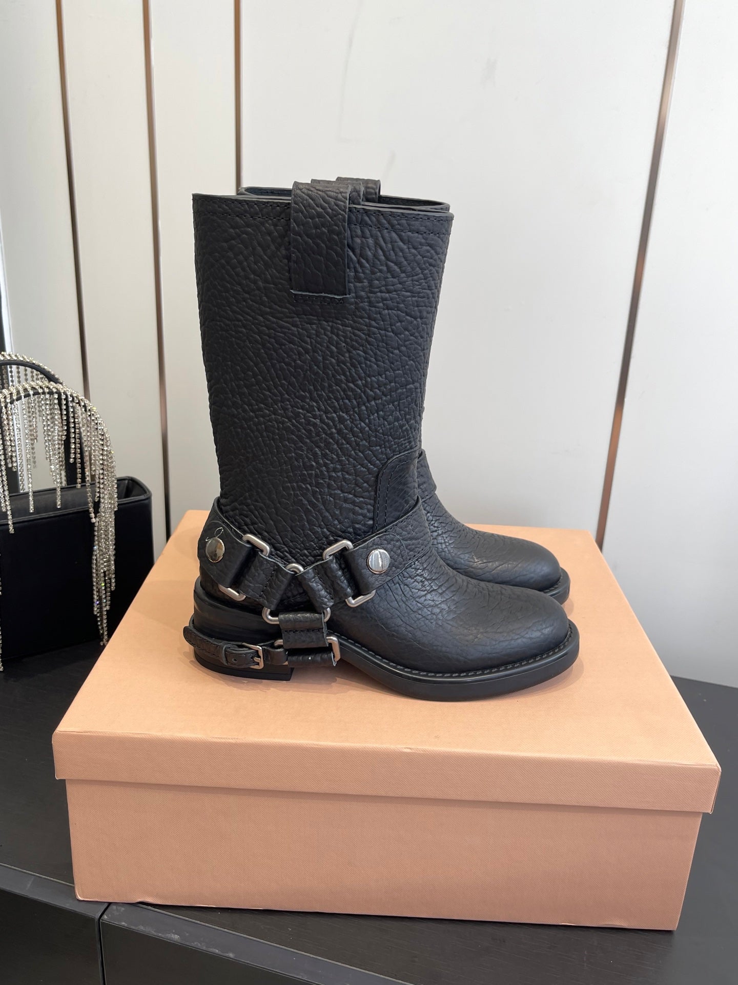 Miu Miu Platform Ankle Boots – 25FW
